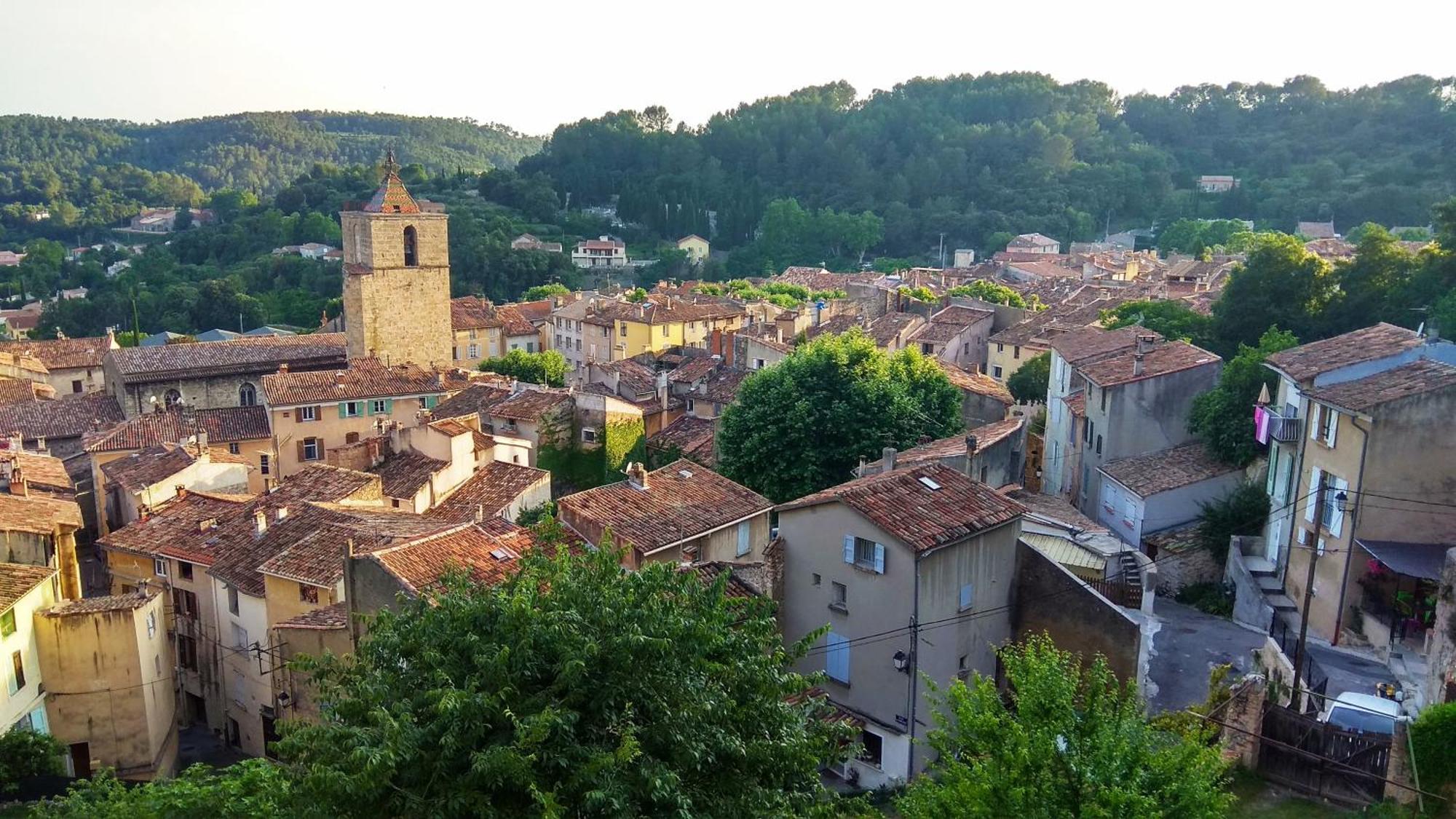 Bed and Breakfast La Pinede De Manon Barjols Exterior foto